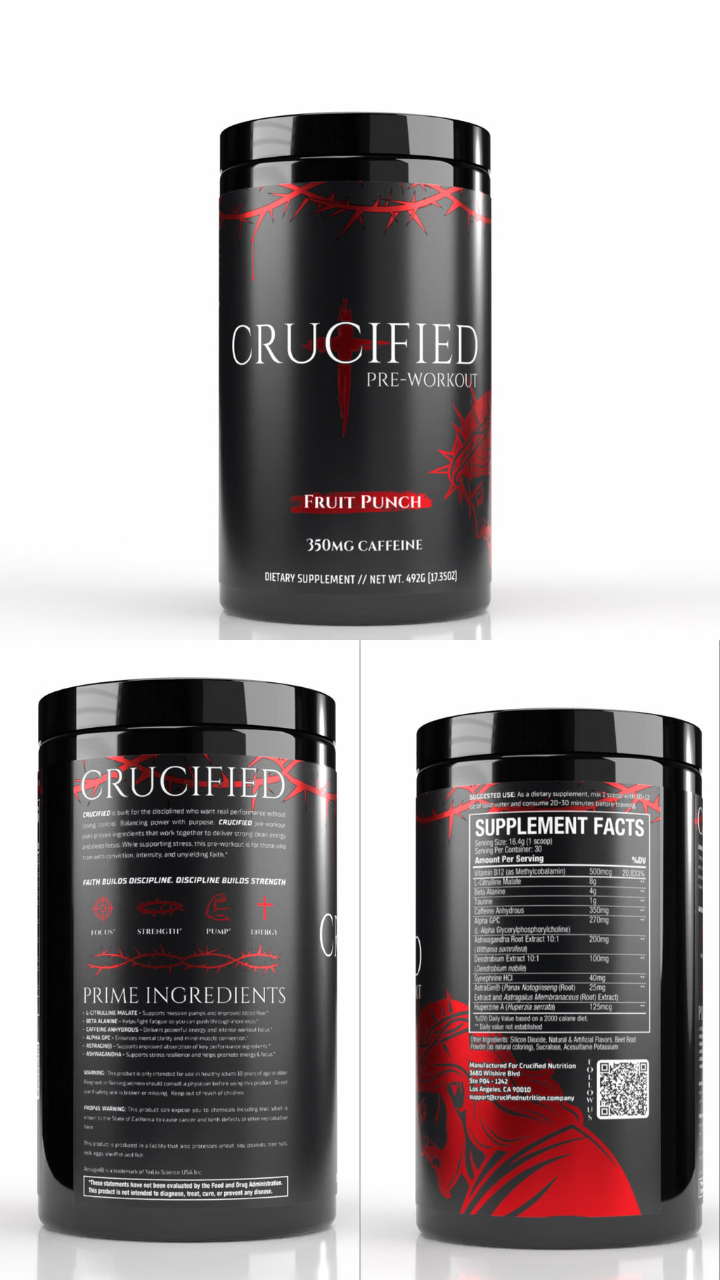 CRUCIFIED| Pre-Workout
