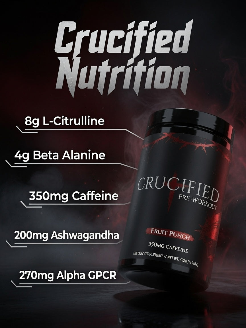 CRUCIFIED| Pre-Workout